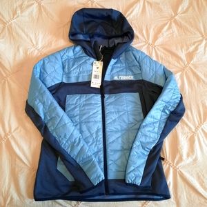NWT Adidas Blue Terrex Jacket Women's Medium